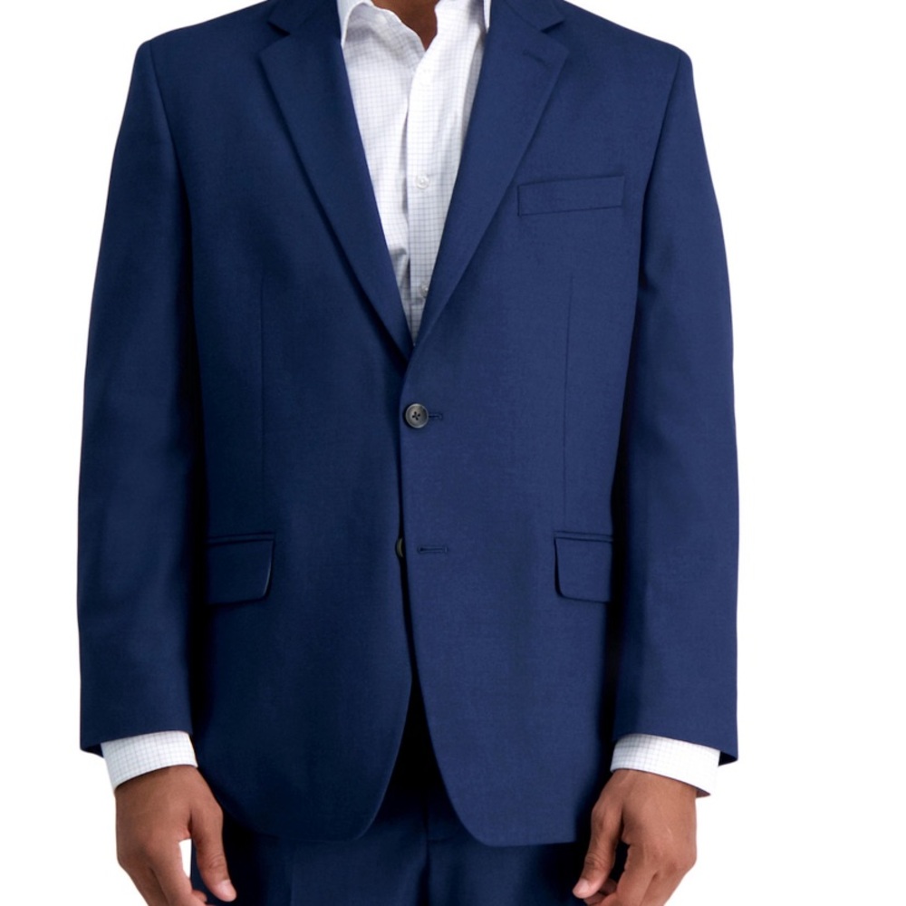 NWT men’s Haggar premium Classic fit stretch suit coat SZ 48R